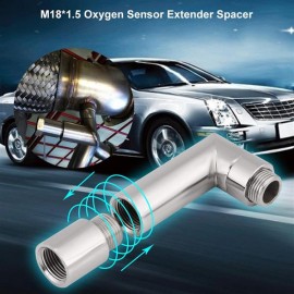 Universal O2 Oxygen Sensor Angled Extender Spacer 90 Degree Extension M18*1.5
